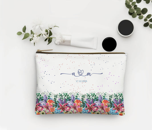 Make up Pouch Beautiful Flowers