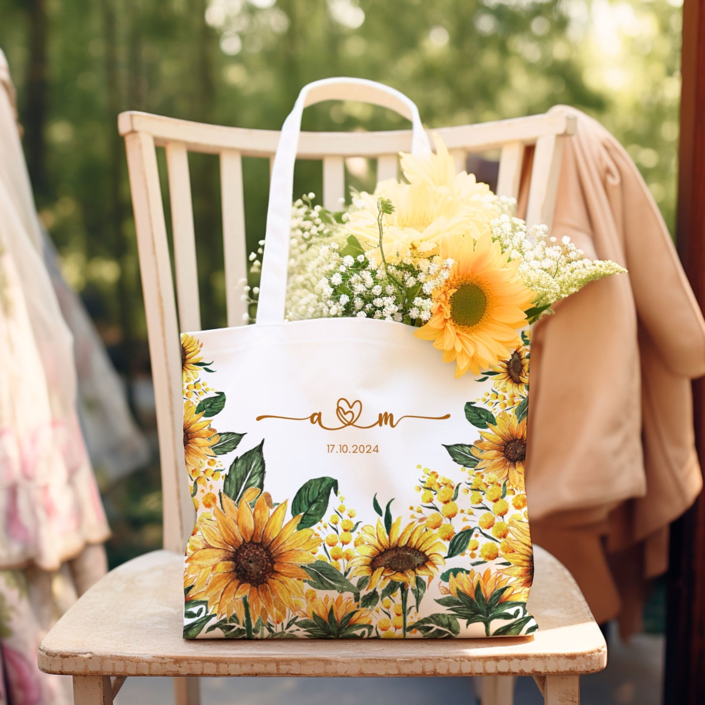 Tote bag Sun Flowers