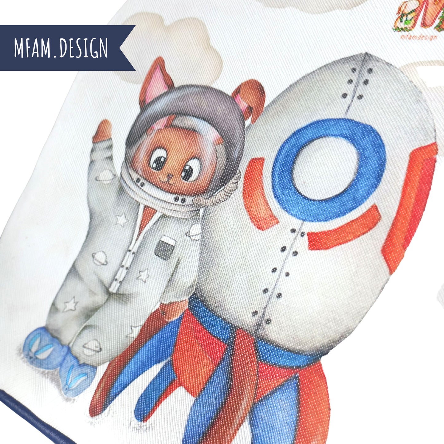 ASTRONAUT LEATHER BACKPACK FOR KIDS