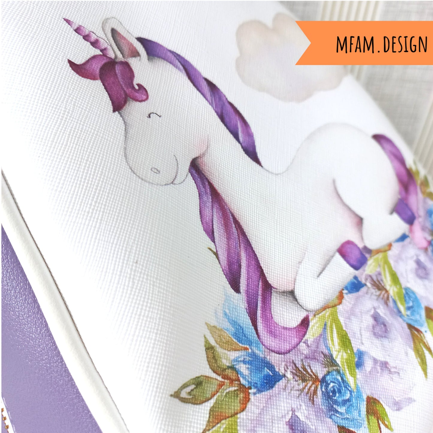 UNICORN LEATHER BACKPACK FOR KIDS